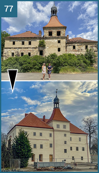 Hrobčice-Mirošovice  –  Záchrana renesančního zámku
